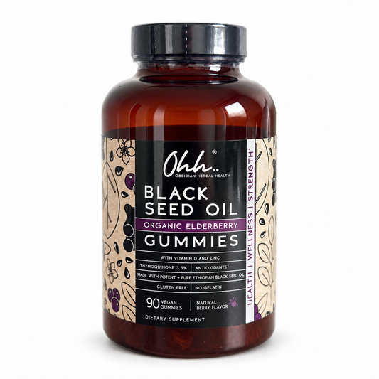 Zwarte zaad gummies