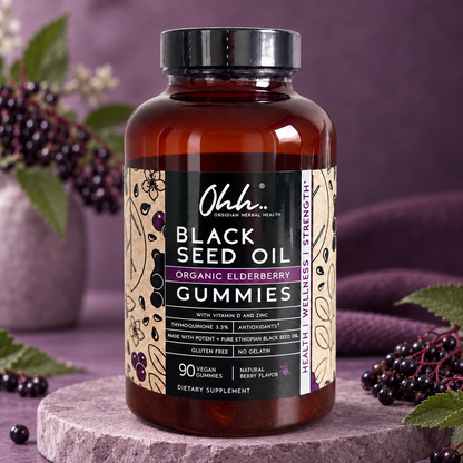 Zwarte zaad gummies
